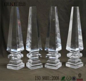 Coesau Dylunio Crystal Acrylig Soffa Modern Tabl byr Coesau
