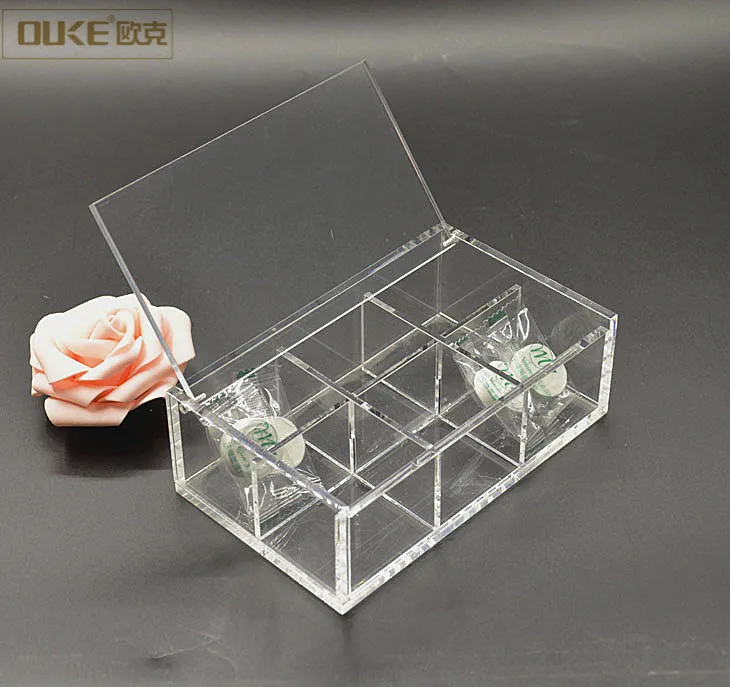 Custom Acrylic Storage Boxes With Lids