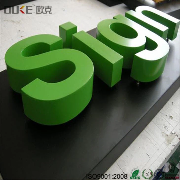 Custom Large 3D Acrylic Letters for Outdoor Signs