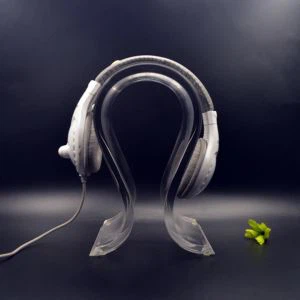 Dylunio Ffasiwn Headphone Gorau Stand Headset Holder Acrylig Headphone Hanger