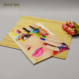 Argraffu UV Custom Clir Acrylig Panel