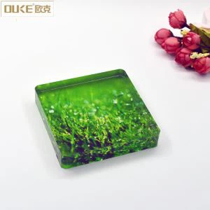 Ffrâm Bloc Acrylig Solid Lliw Gwerthu Hot